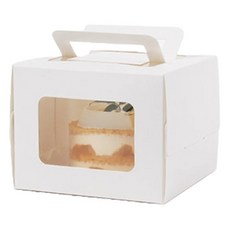 hello moris 迷你蛋糕盒, 10個, 白色