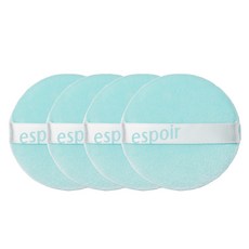 espoir 艾絲珀 Fresh Setting蜜粉粉撲 4入組, 1套, 薄荷