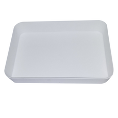 B2WIN 實用餐具收納盒 大號, 白色, 1個