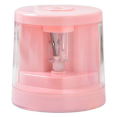 일상속반짝 자동 연필깎이, 핑크, 1개