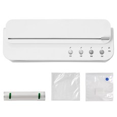 Wiswell 家用真空封口機 PRO + 捲筒式真空袋 + 真空袋 10入 + 夾鏈袋 2入 套組 WH6030