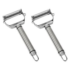 kitchen U 304不鏽鋼萬用刨絲器, 單一顏色, 2個