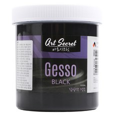 아트시크릿 블랙젯소 아크릴물감 보조제, 1개, 1000ml