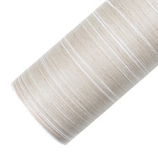 ROSEROSA 木紋飾條室內裝飾膜自黏條壁貼 PG689, 白米色, 寬 20cm x 長 10m