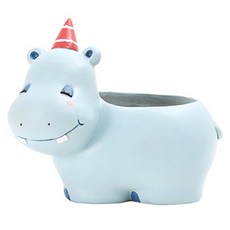 Home Flow 可愛動物造型迷你花盆 08, 混合顏色