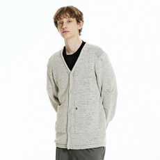 NodeArchive 男款厚實開襟衫