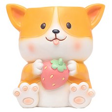 Home Flow 可愛動物造型迷你花盆 15, 混合色