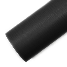 ROSEROSA 實木線板裝潢貼膜 SG75, 黑色, 20cm x 30m