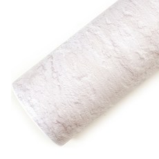 ROSEROSA 霧面大理石線板室內裝飾膜自黏條狀壁貼 PM809, 米灰色, 寬 20cm x 長 30m