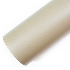 ROSEROSA 彩繪木紋飾條室內裝潢自黏貼膜 PTG107, 米色, 寬 20cm x 長 10m