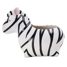 Home Flow 可愛動物造型迷你花盆 06, 混色