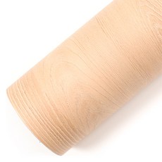 ROSEROSA 奢華木紋飾條室內裝飾膜 PW122, 米色 + 棕色, 20cm x 50m