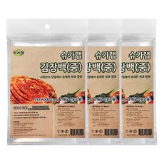 슈가랩 김장백, 중형(약10포기), 3개