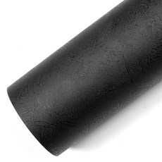 ROSEROSA 彩繪石紋線板室內裝飾膜 PTG114, 黑色, 20cm x 20m