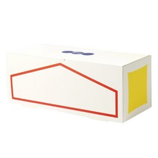 hello moris 紅線捲蛋糕盒 2號, 混合色, 7個