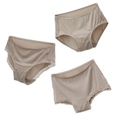 맬러뮤트 텐셀 촉감 마법 컴포트 맥시 팬티 3종 세트