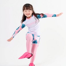 aquatica 女童防曬泳衣 + 泳褲套裝 AQA492