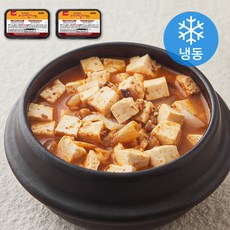 피아골미선씨 3분 두부 짜글이 비빔장 (냉동), 200g, 2개