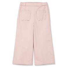 Perimitz 女童扇貝邊口袋直筒長褲 P2511P27310