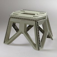 堅固耐用折疊式多功能簡易椅 (小), 1個, 卡其色