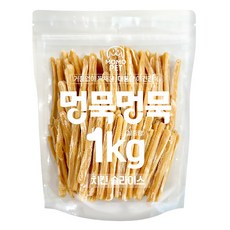 모모펫 강아지 멍묵멍묵 마블링 대용량 간식, 치킨슬라이스, 1kg, 1개