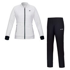 YONEX 女款冬季輕量鋪棉夾克 243WU006F+運動長褲 243WP006F套裝