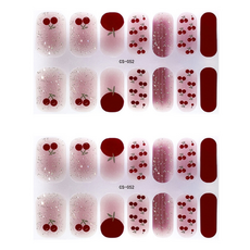 Bitowin 螢火蟲石磁吸美甲片, 1個, CS052