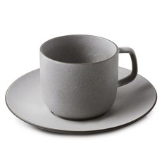 REVOL Equinoxe 茶杯杯碟組 200ml, 1套, 胡椒色