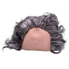 Party09 派對用光頭假髮 一般款, 灰色, 1個