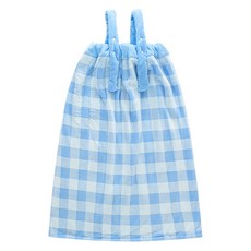 마켓피오 욕실 그리드 타올형 목욕가운, 타입2, 1개