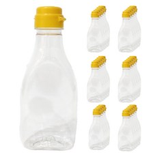 大京醬料方形番茄醬PET瓶 + 黃色瓶蓋套組, 30個, 250ml