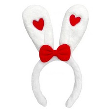 미미파티 귀여운 바니 귀 토끼 머리띠, 토끼 앨리스, 1개