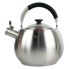 Eurolux 水壺 廚師用 家用 不鏽鋼, 銀色, 3.5L, 1個