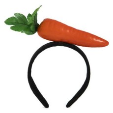 미미파티 음식 야채 채소 행사 머리띠, 당근, 1개