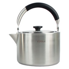 Eurolux 主廚用家用不鏽鋼水壺, 銀色, 2L, 1個