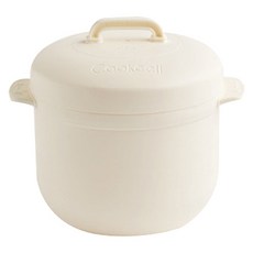 Cookcell Zephyr Bowl Mini Cooker低碳水化合物可微波電飯鍋 1.5L, 1組, 象牙白
