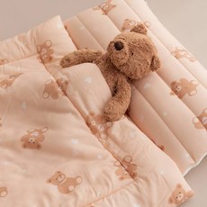 아리베베 유아용 스마트 모달 차렵이불, 포그니베어