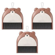 Toppia 輕便掃帚, 棕色熊, 3個