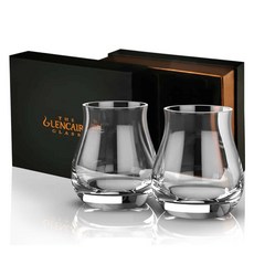 글렌캐런 믹서 온더락잔 2p + 프리미엄 기프트박스 블랙 세트, 1세트