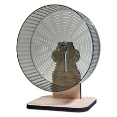 Lanboer 倉鼠可調高度木製支架滾輪, 深綠色, 1個