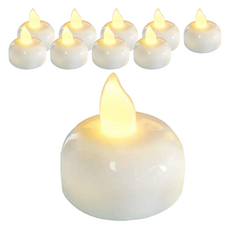 Mostick 防水 LED 蠟燭燈 10入, 單一顏色