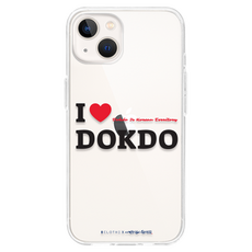 에잇클로드 독도 클리어 투명 젤리 휴대폰 케이스