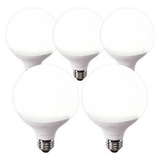 Vitson Megaman LED G95 球型燈泡 12W, 5個, 晝光色