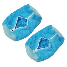 Wonine 簡易運動鞋洗衣網 洗衣袋, 藍色, 2個