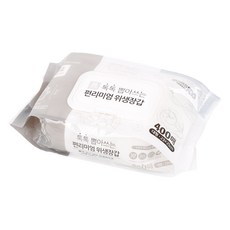 LivingDream 抽取式優質便利衛生手套, 1個, 400入