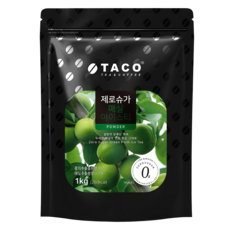 TACO 零糖梅子冰茶粉, 1kg, 1入, 1個
