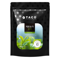 TACO 零糖抹茶粉, 1kg, 1個, 1入