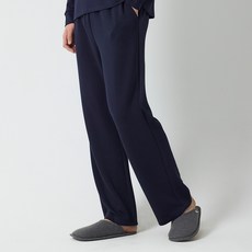 JAJU 남성용 소프트 스웨트 스트레이트핏 10부 파자마 팬츠