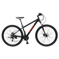아텍스 컴포트2900D MTB 알루미늄 디스크 브레이크 14kg, 블랙 + 레드, 1개, 180cm, 완조립
