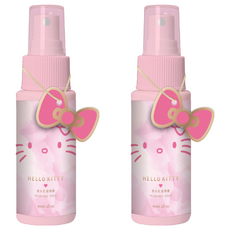 QUNDO 康朵 Hello Kitty 香水抗菌噴霧 60ml 清新果香, 2瓶